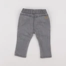 IKKS - jean gris - 6 mois