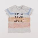 IKKS - tee-shirt gris - 12 mois