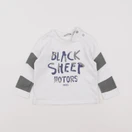 IKKS - tee-shirt blanc - 6 mois
