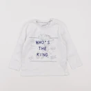 IKKS - tee-shirt blanc - 18 mois