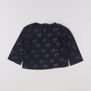 Eden & Victor - tee-shirt bleu, or - 2 ans