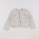 Zara - gilet beige, or - 4/5 ans