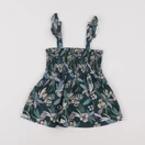 Vertbaudet - blouse vert - 7 ans