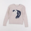 Vertbaudet - pull rose - 8 ans