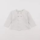 Tape à l'oeil - gilet blanc - 18 mois