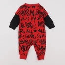 Converse - combinaison noir, rouge - 3 mois
