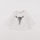 IKKS - tee-shirt blanc - 3 mois