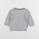 H&M - gilet gris - 3/6 mois