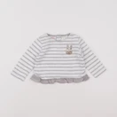Zara - tee-shirt blanc - 3/6 mois