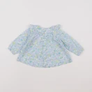 Jacadi - blouse liberty bleu - 6 mois