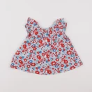 Jacadi - blouse liberty bleu, rouge - 18 mois