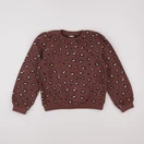 Vertbaudet - sweat rouge - 10 ans