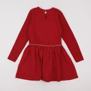 Vertbaudet - robe rouge - 8 ans