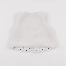 Jacadi - gilet blanc - 6 mois