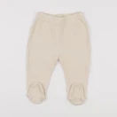 Vertbaudet - legging beige - 12 mois