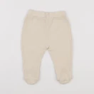 Vertbaudet - legging beige - 12 mois