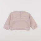 Vertbaudet - sweat rose - 18 mois