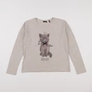 IKKS - tee-shirt gris - 10 ans
