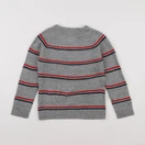 Monoprix - pull gris - 6 ans