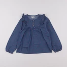 Vertbaudet - blouse bleu - 7 ans