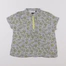 IKKS - tee-shirt blanc, bleu - 5 ans