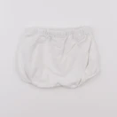 Zara - short blanc - 3/6 mois