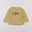 Tape à l'oeil - tee-shirt jaune - 18 mois