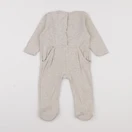 Vertbaudet - pyjama coton gris - 12 mois