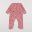 Vertbaudet - pyjama coton rose - 12 mois