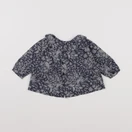 Jacadi - blouse bleu - 6 mois