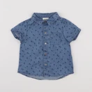 Tape à l'oeil - chemise bleu - 6 mois