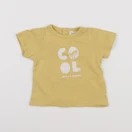 Tape à l'oeil - tee-shirt jaune - 6 mois