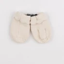Vertbaudet - moufles beige - 24/36 mois