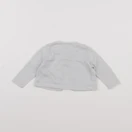 Petit Bateau - gilet gris, argent - 6 mois