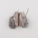 Pom d'Api - chaussons gris, or - pointure 17