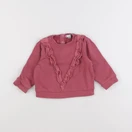 Vertbaudet - sweat rose - 18 mois