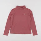 Vertbaudet - sous-pull rose - 8 ans