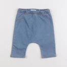La Redoute - pantalon bleu - 6 mois