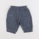Boutchou - pantalon bleu - 3 mois