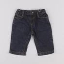 Petit Bateau - jean bleu - 3 mois