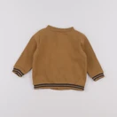 Tape à l'oeil - sweat marron - 6 mois