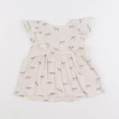 Tape à l'oeil - robe beige - 6 mois