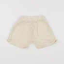 Zara - short beige - 9/12 mois