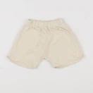 Zara - short beige - 9/12 mois
