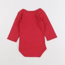 Petit Bateau - body rouge - 6 mois