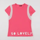 IKKS - tee-shirt de sport rose - 12 ans