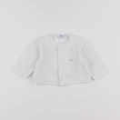Petit Bateau - polaire blanc - 3 mois