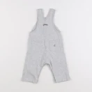 Petit Bateau - salopette gris - 3 mois