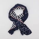 IKKS - écharpe bleu, blanc - 10/14 ans