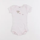Petit Bateau - body rose - 9 mois